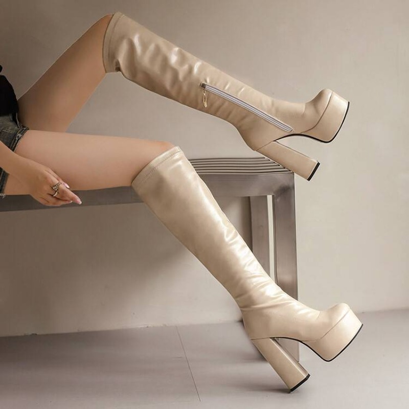 Zip Up Boots Short - Autumn and Winter New Style Fashion
