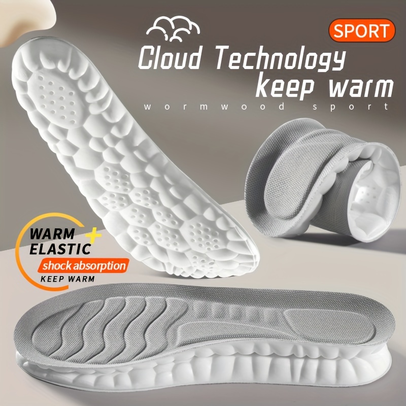 Women'S Shoes High Arch Support - 4D Sport Insoles Soft Breathable High-elasticity