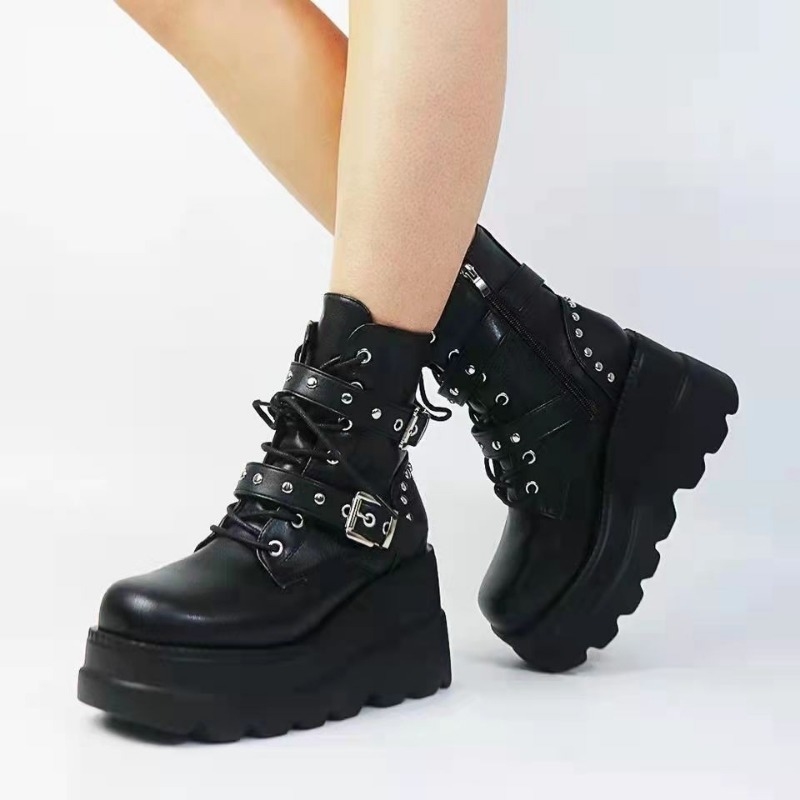 Women'S Shoes Size 40 In Us - New Women Pu Leather Ankle Booties