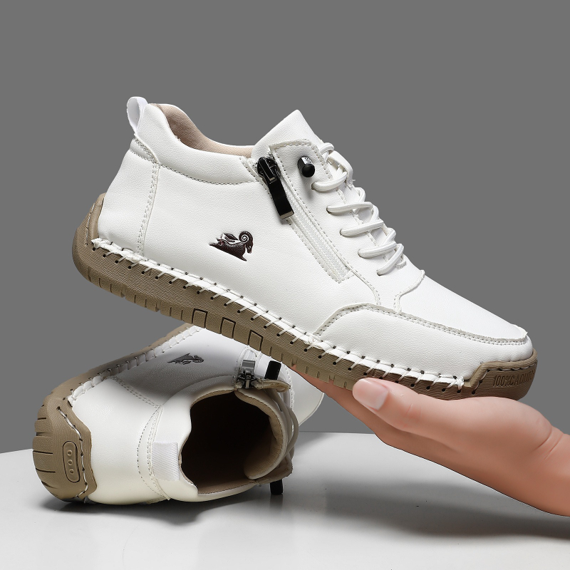 Women'S Shoes Hey Dude - Women's Sneakers Handmade Leather Casual Shoes