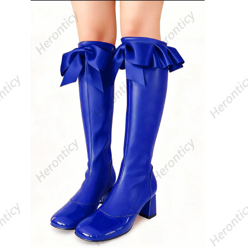 Heronticy Handmade Black Handc - огляд і ціна Zip Up Boots Short