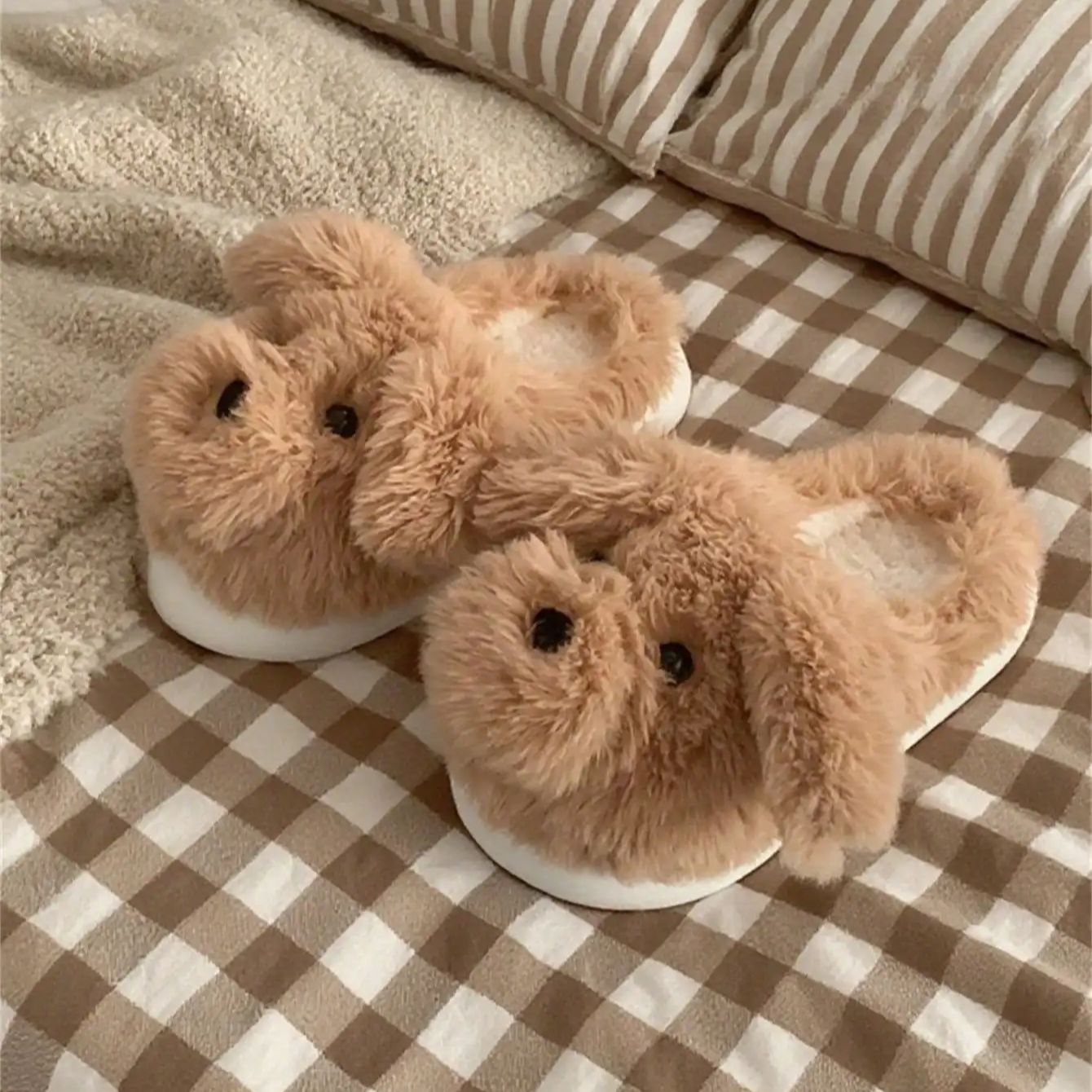 Women House Fur Slippers Casua - огляд і ціна Women Shoes On Sale