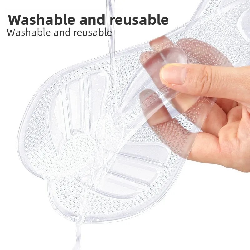1 Pair Transparent Silicone Ar - огляд і ціна Women'S Shoes High Arch Support