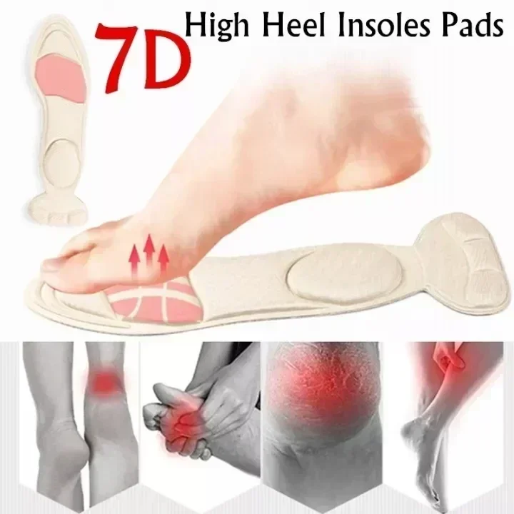 2/4Pcs Soft 7D Memory Foam Ins - огляд і ціна Women'S Shoes High Arch Support