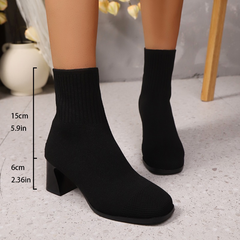 Women's Ankle Boots Knitted He - огляд і ціна Women'S Shoes Yellow