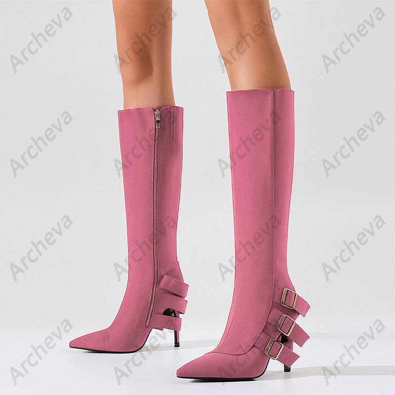 Archeva Handmade Brown Knee-Hi - огляд і ціна Zip Up Boots Short