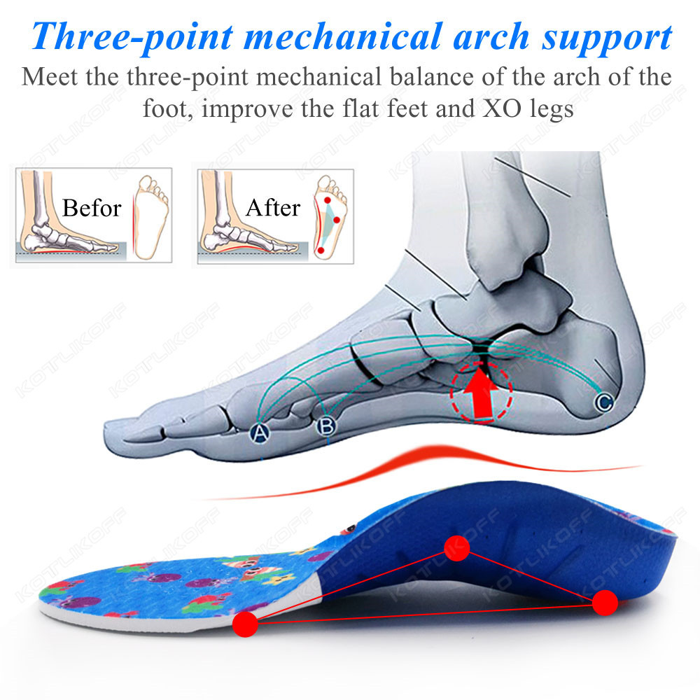 Kids Orthopedic Insoles For Fl - огляд і ціна Women'S Shoes High Arch Support