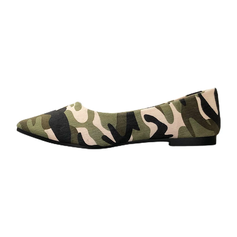 Lady Camouflage Bow Flats For  - огляд і ціна Women'S Shoes For Wide Feet