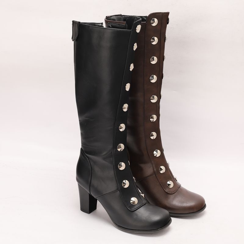 REAVE CAT Female Knee High Boo - огляд і ціна Zip Up Boots Short