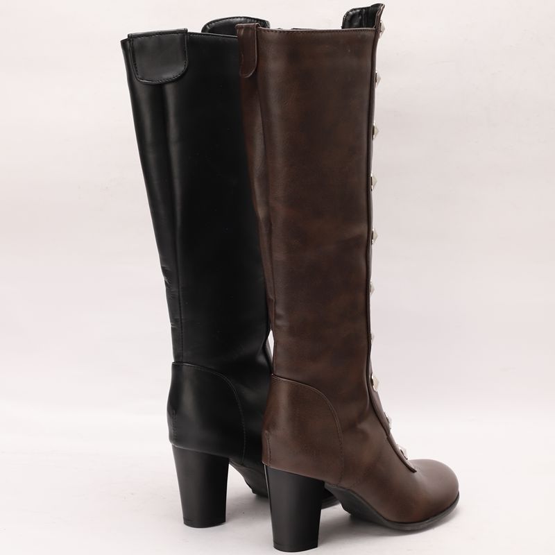 REAVE CAT Female Knee High Boo - огляд і ціна Zip Up Boots Short