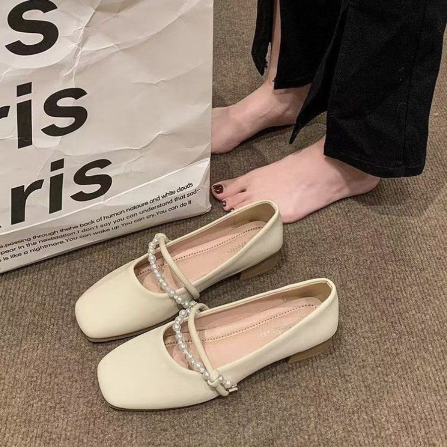 New Elegant French Flat Shoes  - огляд і ціна Shoes For Women Flats
