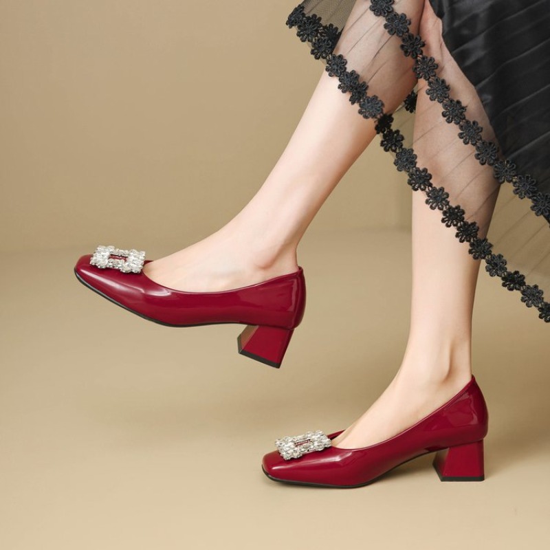 Shallow Mouth Square Toe Rhine - огляд і ціна Women'S Shoes Professional