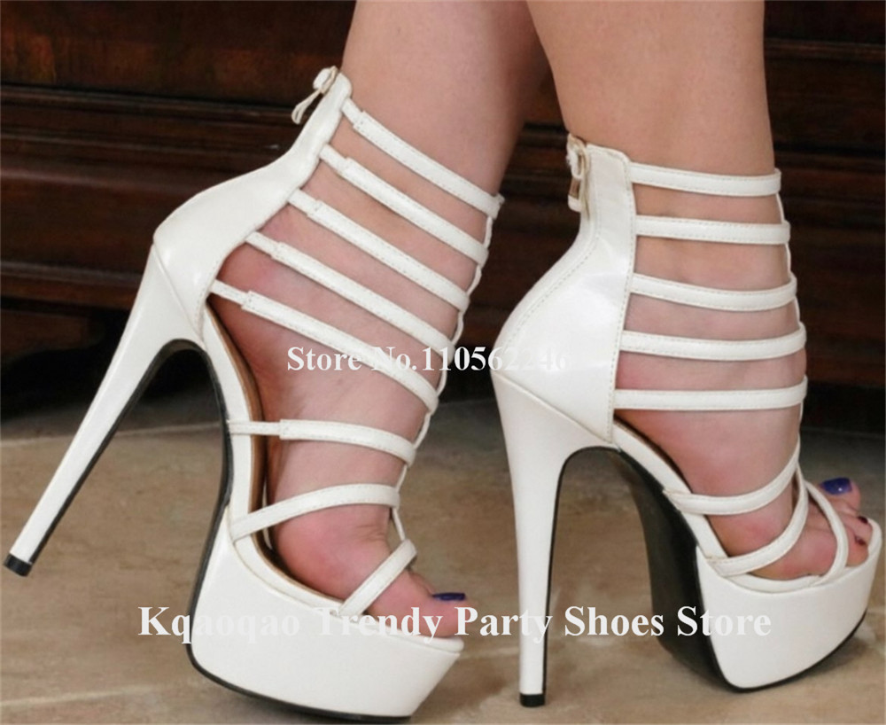 Kqaoqao Sexy Straps Cross Stil - огляд і ціна Women'S Shoes Yellow