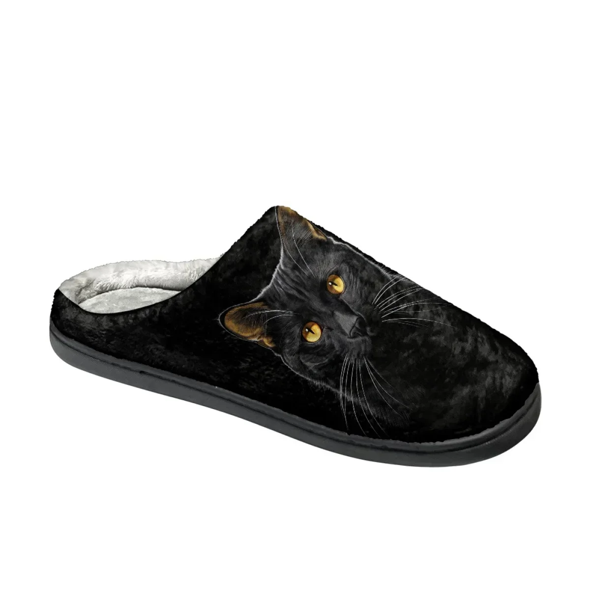 Fashion Black Cat Printed Wome - огляд і ціна Shoes For Women Flats